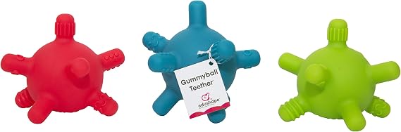 Edushape - Multicolor Teething Balls - Set of 3