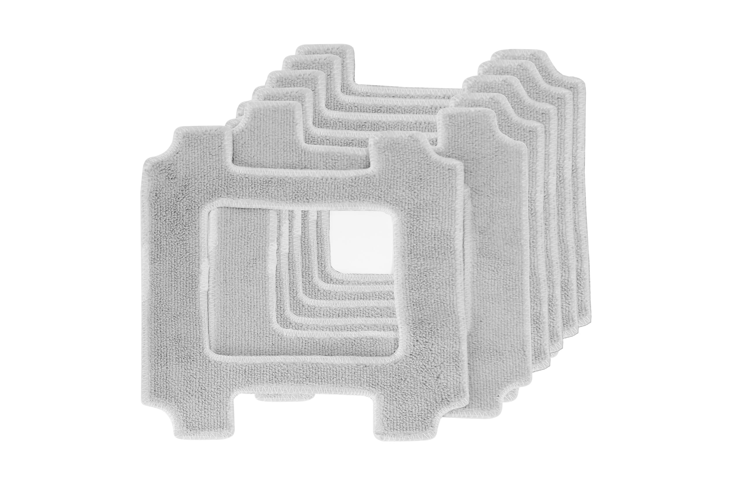 Lifenaxx Lingettes de Rechange (6 pièces) pour Robot Laveur de vitres LX-047 – Lingettes de Nettoyage en Microfibre Originales à Forte Absorption des saletés, durables et Parfaitement ajustées