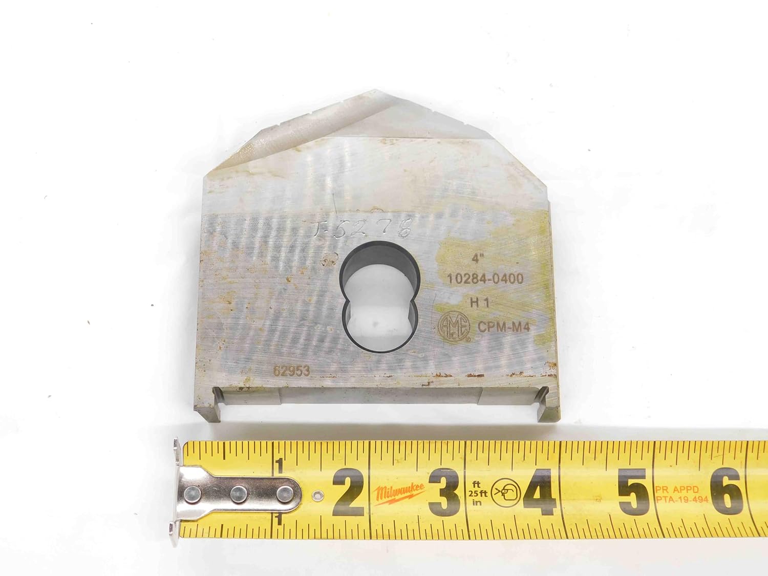 1pc AMEC 4" Series H HSS Spade Drill Insert 10284-0400 CPM-M4 INDEXABLE Tooling - DM1817BU5