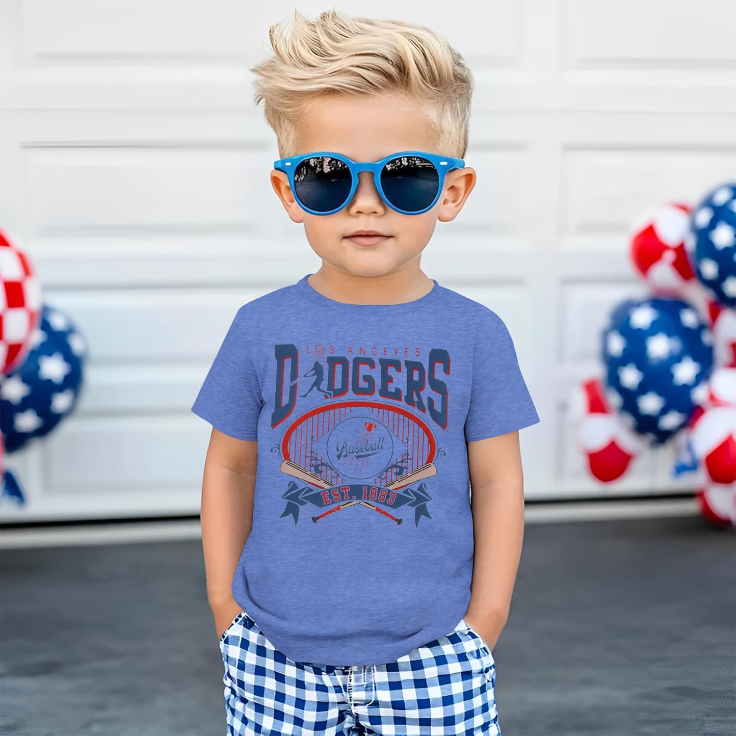Baseball Shirt for Toddler Boy Girl Games Day T-Shirt Kids Athletic Baseball Outfit Funny Summer Graphic Tee Tops - Image 2