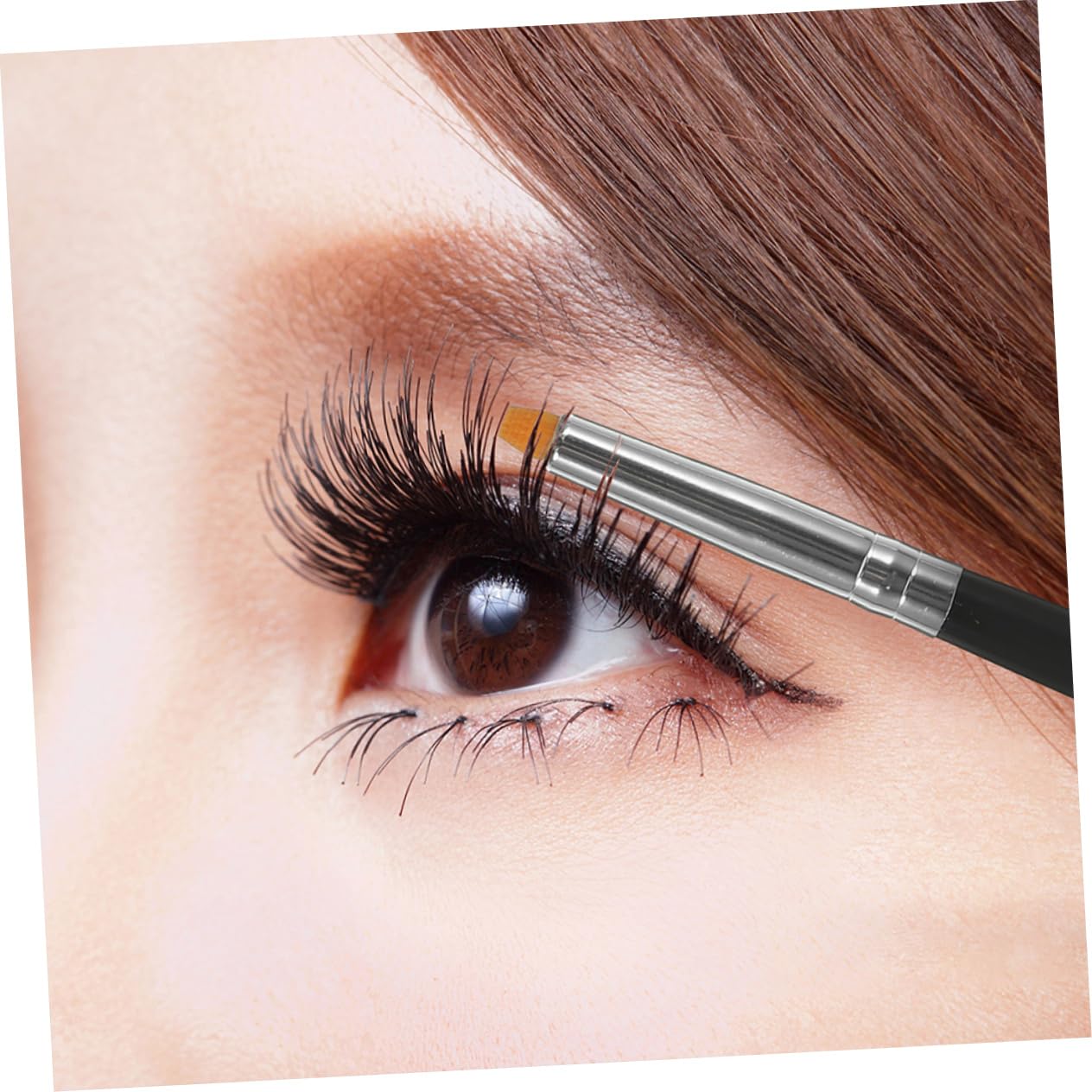 FOMIYES Brush Lift Comb 10pcs Brush Applicators for Eyelash Safe Skin-Friendly