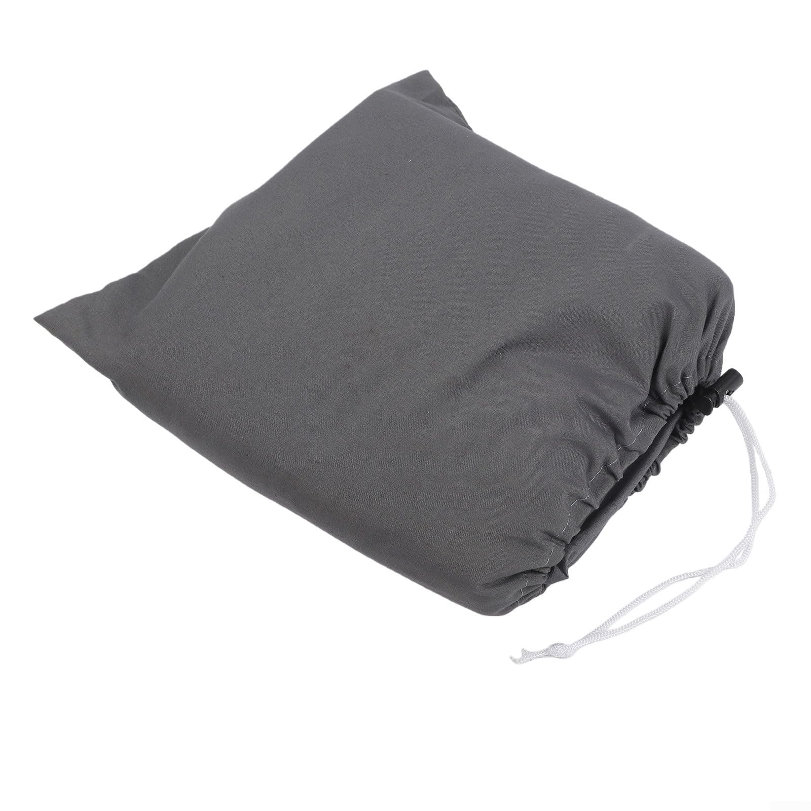 Saco de dormir con sábanas, poliéster cepillado de doble cara con bolsillo para almohada y bolsa de transporte, portátil para camping, viajes, oficina, color gris