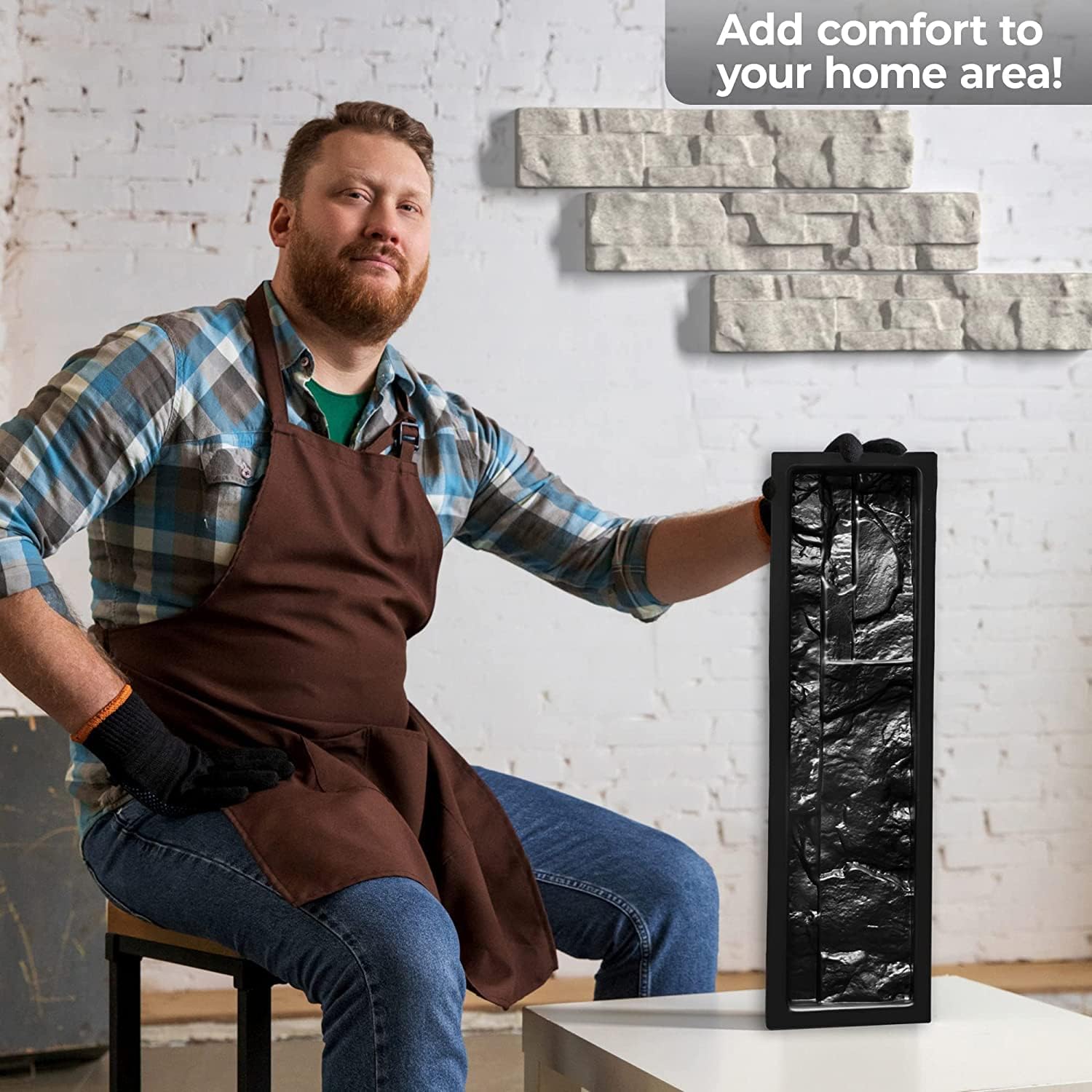 BETONEX ABS 2mm フラッグストーン 石灰岩 プラスチック セメント型