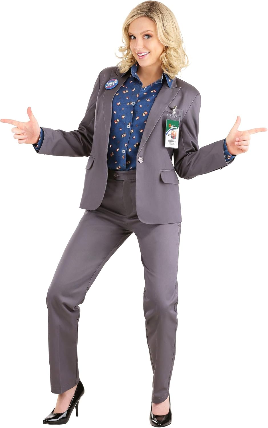 Leslie Knope Costume for Women Parks and Recreation Officially Licensed Costume
