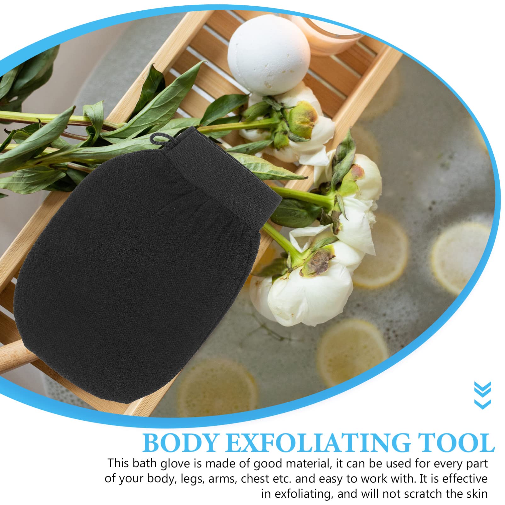 minkissy 10 guantes exfoliantes guantes de baño coreanos de masaje coreanos exfoliantes os de guante de guante de baño herramienta e corporal