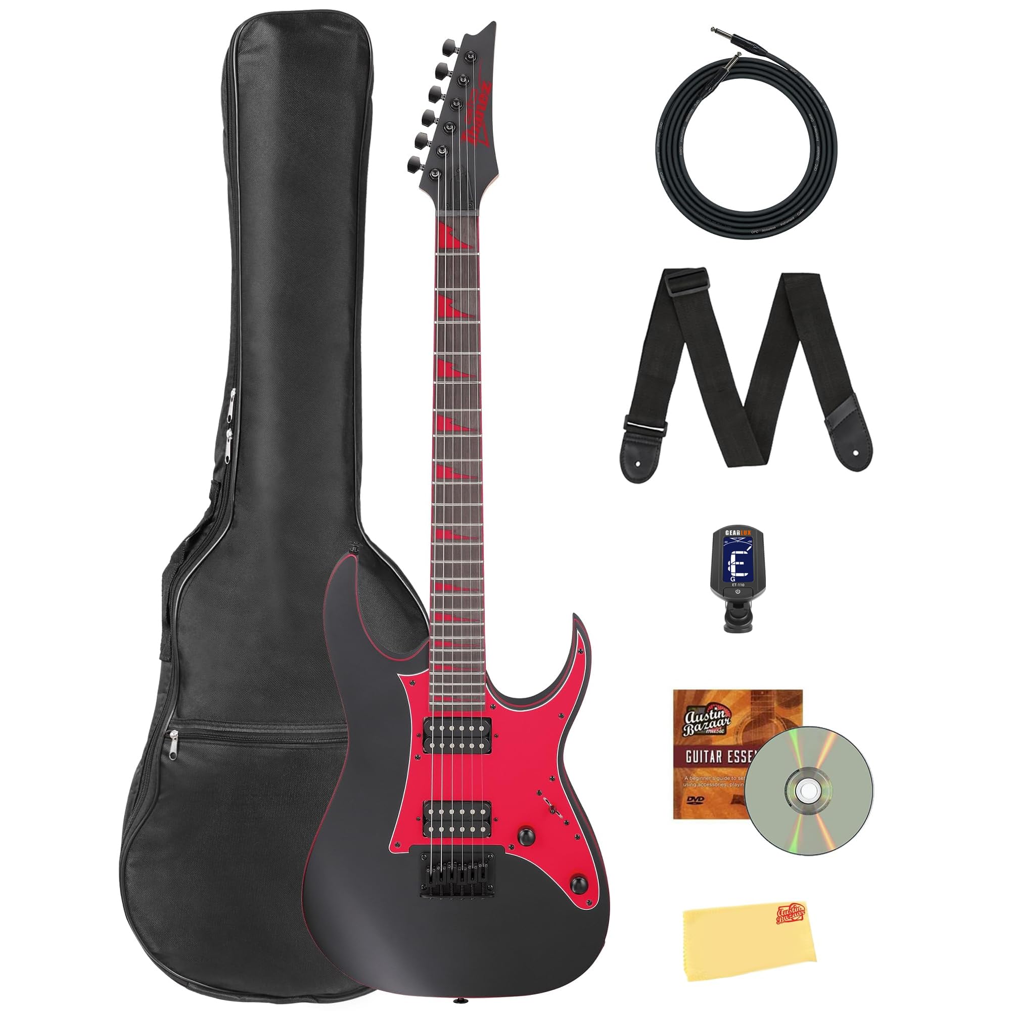Amazon.co.jp: Ibanez GRG131DX RG Gio エレキギター - ギグバッグ