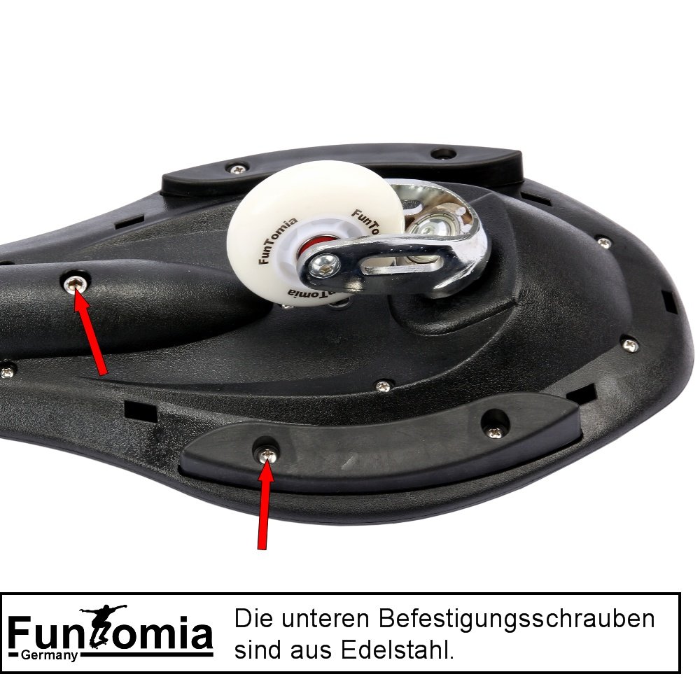 FunTomia Waveboard monopatín con Mach1 Ruedas, Incluye Bolsa de Transporte — view 6