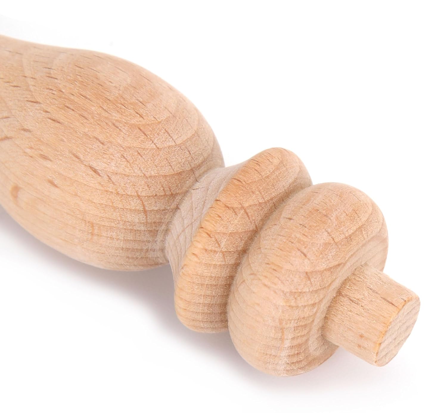 Wooden Baluster Spindles 4-9/16",Pack of 20 Solid Beech Wood for Crafts, Furniture Woodworking,Sturdy Stair Spindles,Baluster Spindles Wooden，by SHANJIANG