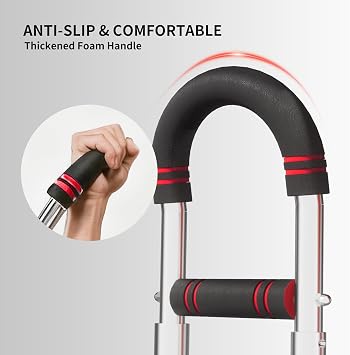 PROIRON Twister Arm Trainer, Adjustable Spring Workout Bar, Forearm Triceps Chest Workout Equipment, Portable Home Fitness Equipment