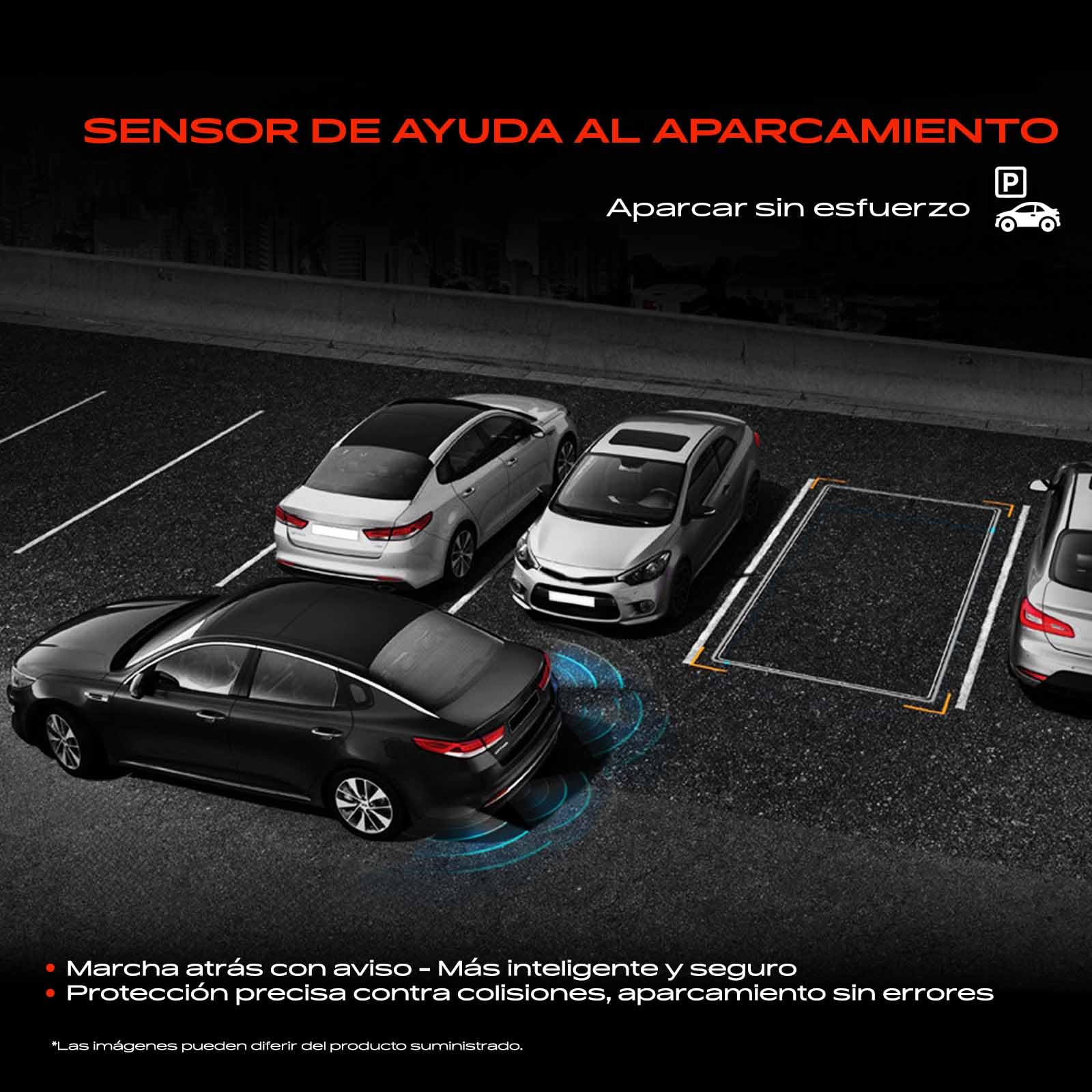 Frankberg 4x Sensor de aparcamiento PDC Trasera Compatible con 147 937 1.6L 2001-2010 156 932 1.6L 1997-2005 156 Sportwagon 932 1.6L 1997-2006 159 939 1.7L 2005-2012 Replace# 735393479