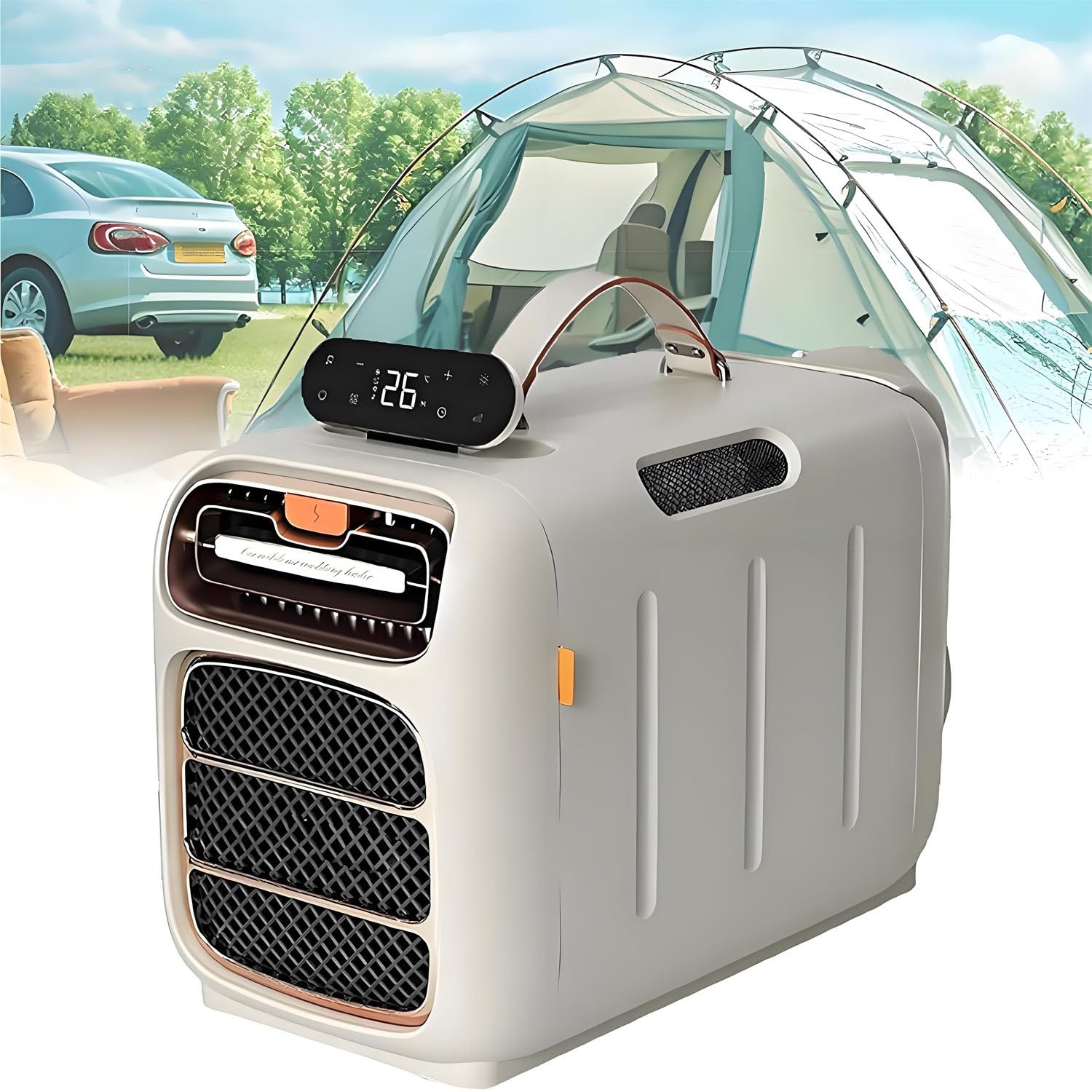 AiODiO Portable Camping Air Conditioner, 5000BTU for Tent RV Onlycooling