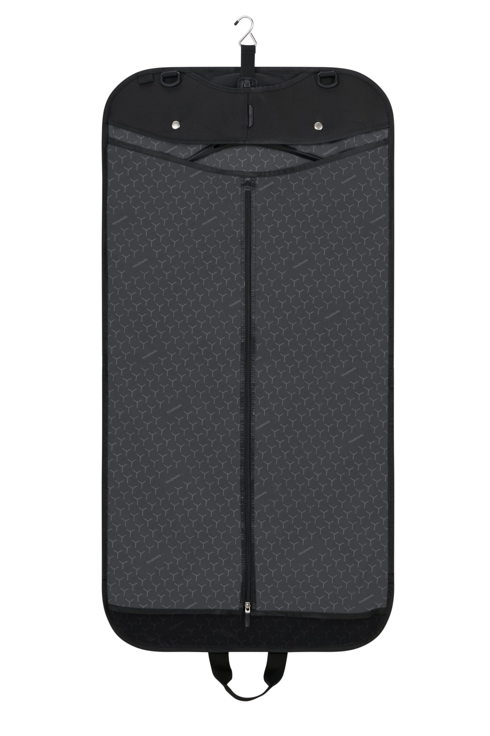Samsonite Spark SNG Eco - Porta Abiti per Vestiti e Completi (55 x 54/107 cm), Custodia Pieghevole con Cerniera - Nero (Black)