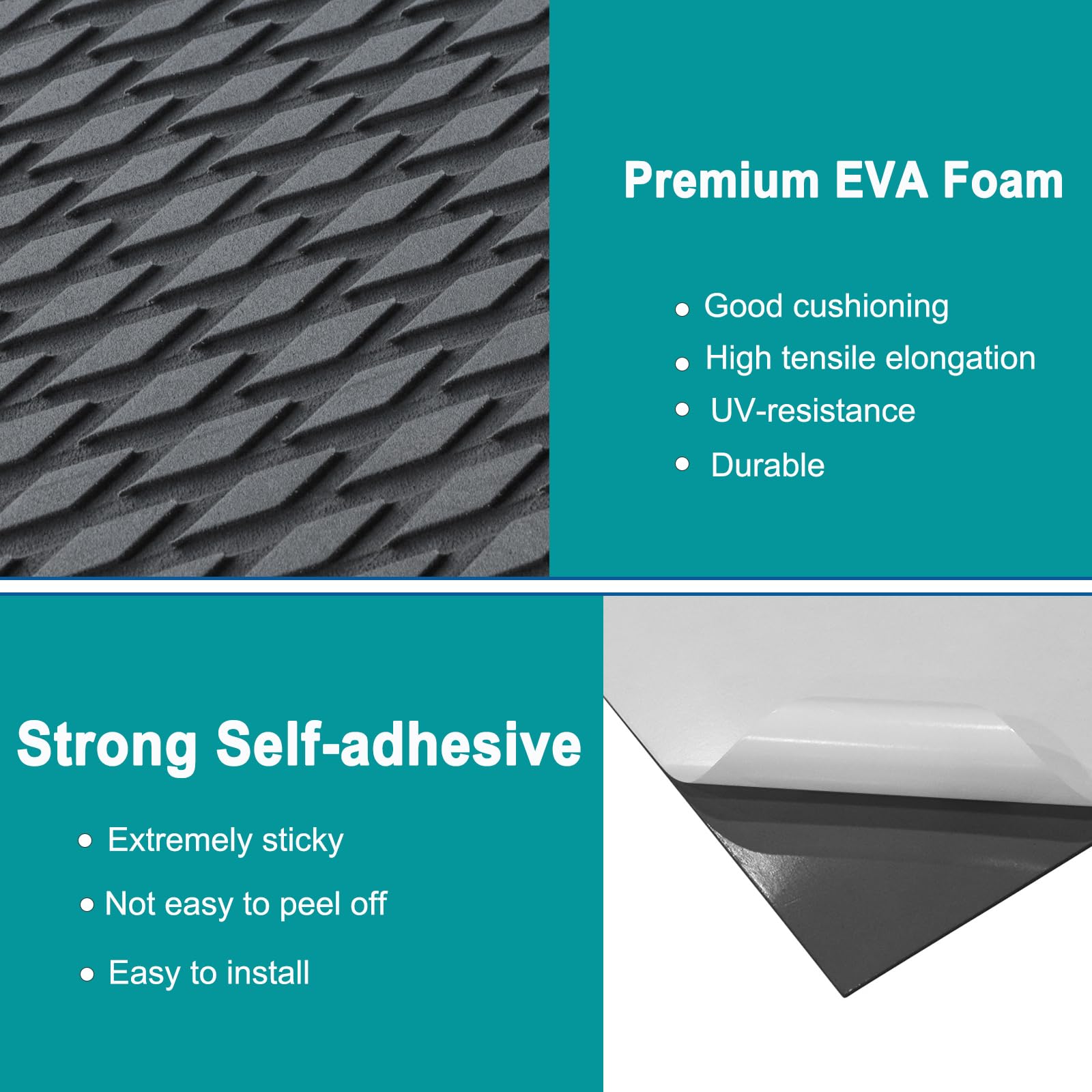 Snapklik.com : Boat Flooring EVA Foam Boat Decking Marine Carpet Foam ...