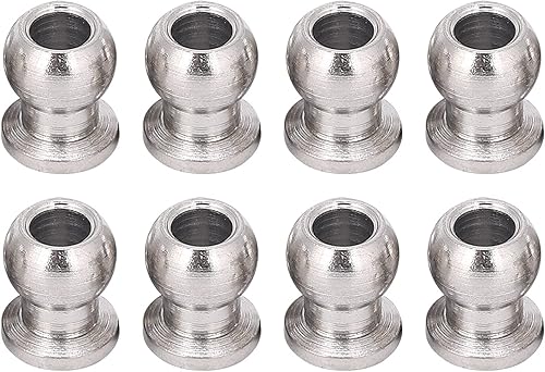 VGEBY Accesorios RC, 8 unids 110 RC Amortiguador Bola Ligera RC Amortiguadores Bola Adecuado para Mayormente 110 RC Coches Modelo de Coche Accesorio