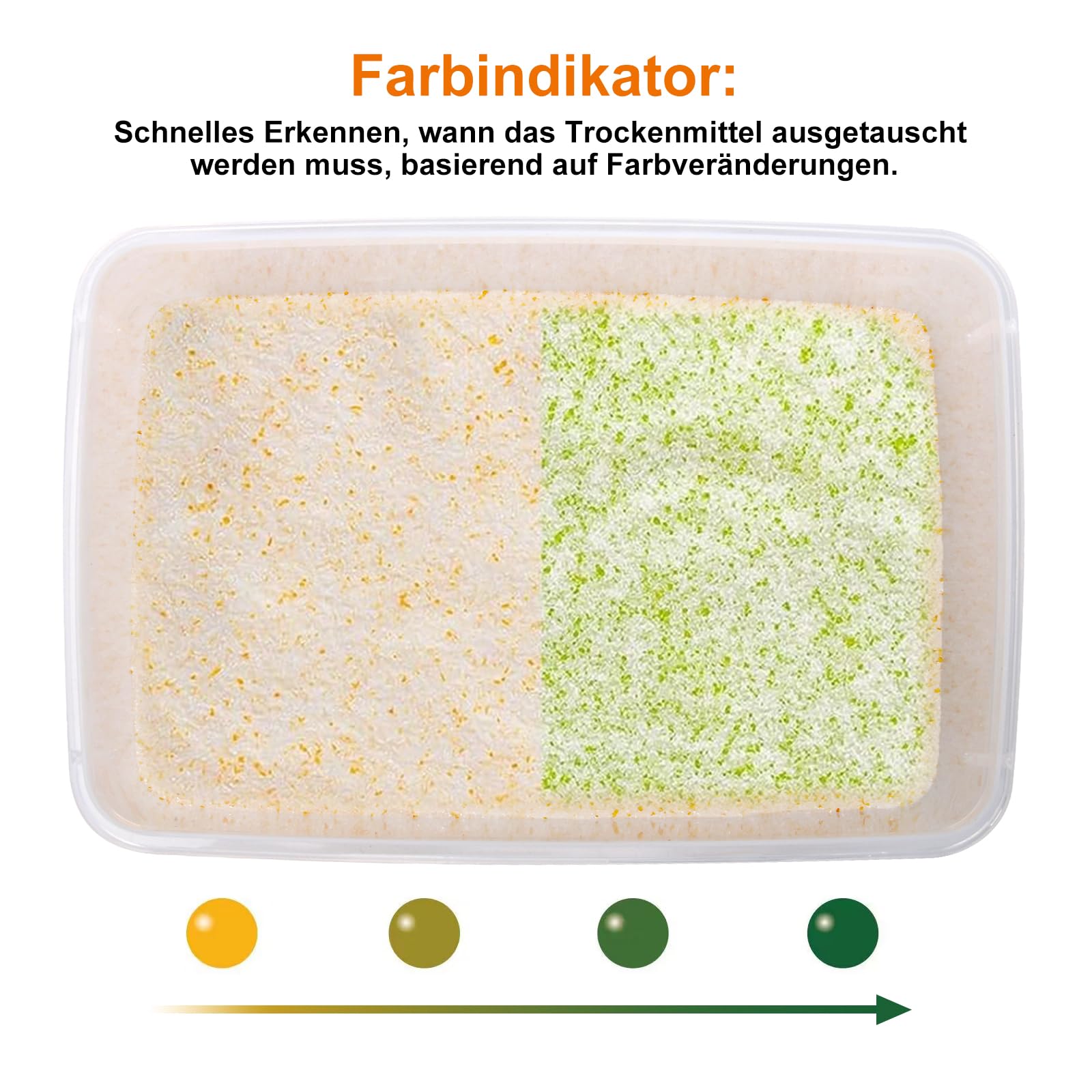 5.5 LBS Silicagel Kieselgel zum Trocknen von Blumen Trockensalz für Blumen Silikat Trockenmittel für DIY Silica Gel Regenerierbar Trocknungskristalle mit Farbwechsel