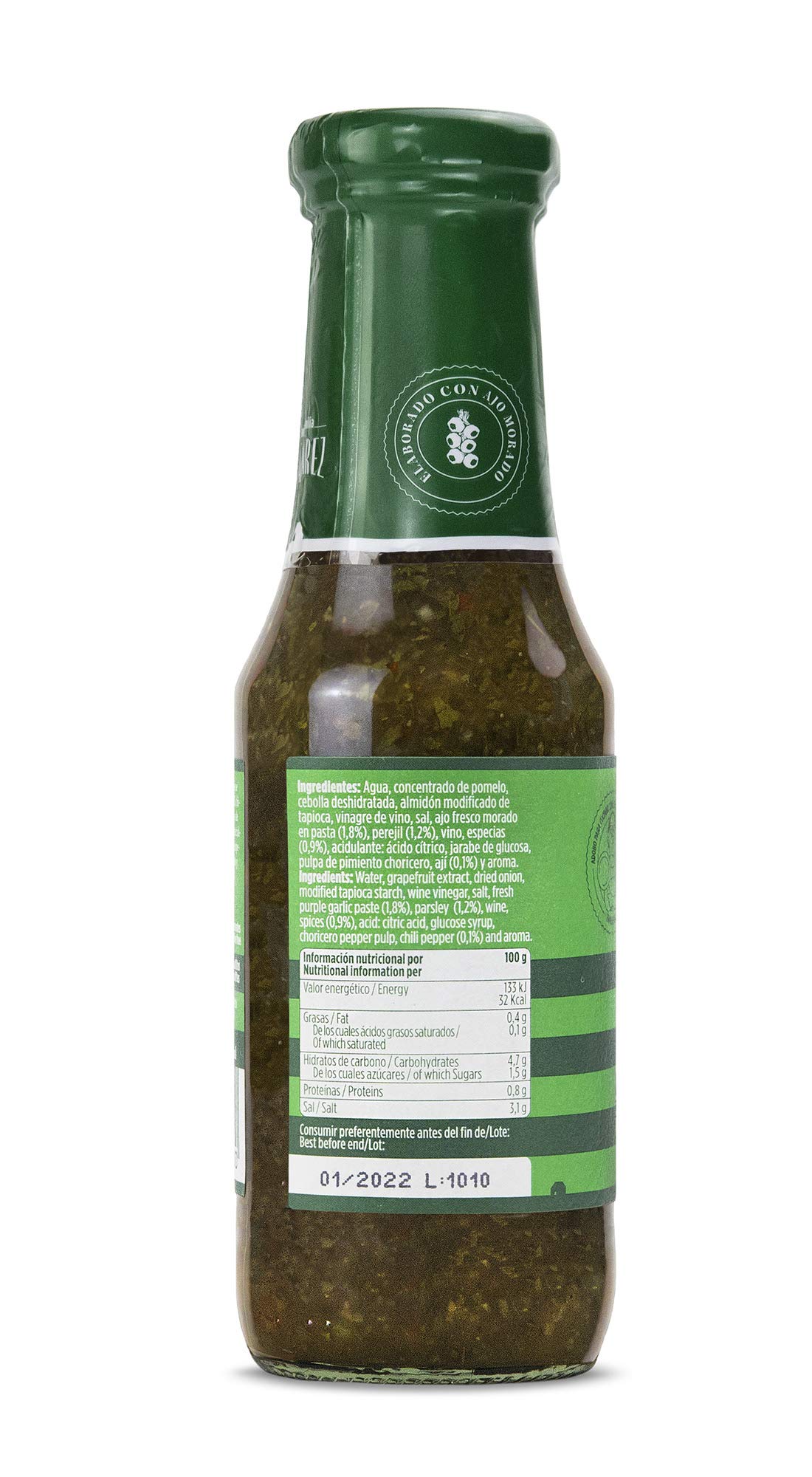 Salsa Chimichurri Jr Botella 285 Ml