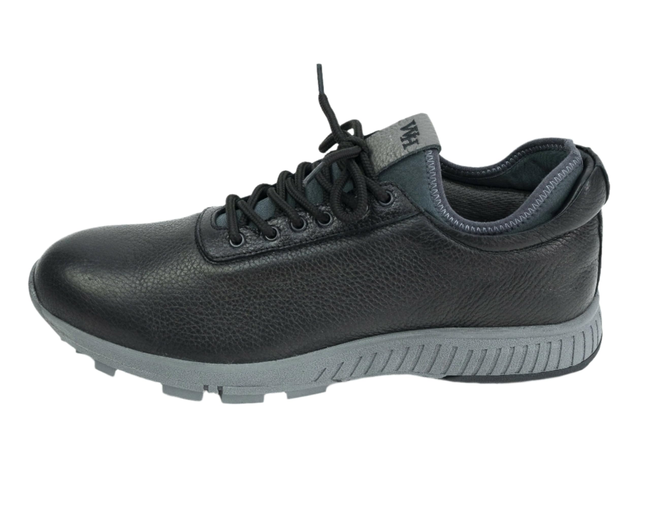 Men's Ace Deerskin Golf Shoes Black
