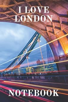 Beautiful London Themed Notebook This London themed notebook is the perfect gift for Londoners and anyone who loves London and its culture also, anyone who likes to take notes and organise their life