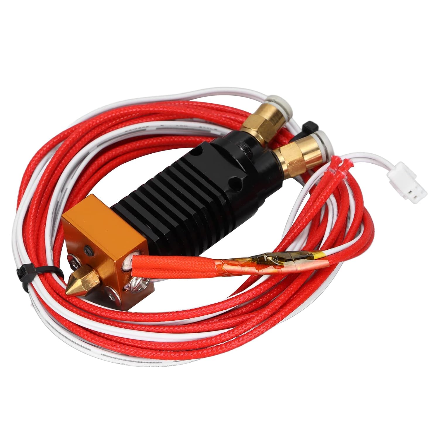 Hotend Für 3D-Drucker - Messing & Ti-Legierung, Mit Düse & Thermistor, Für Hohe Druckgeschwindigkeit