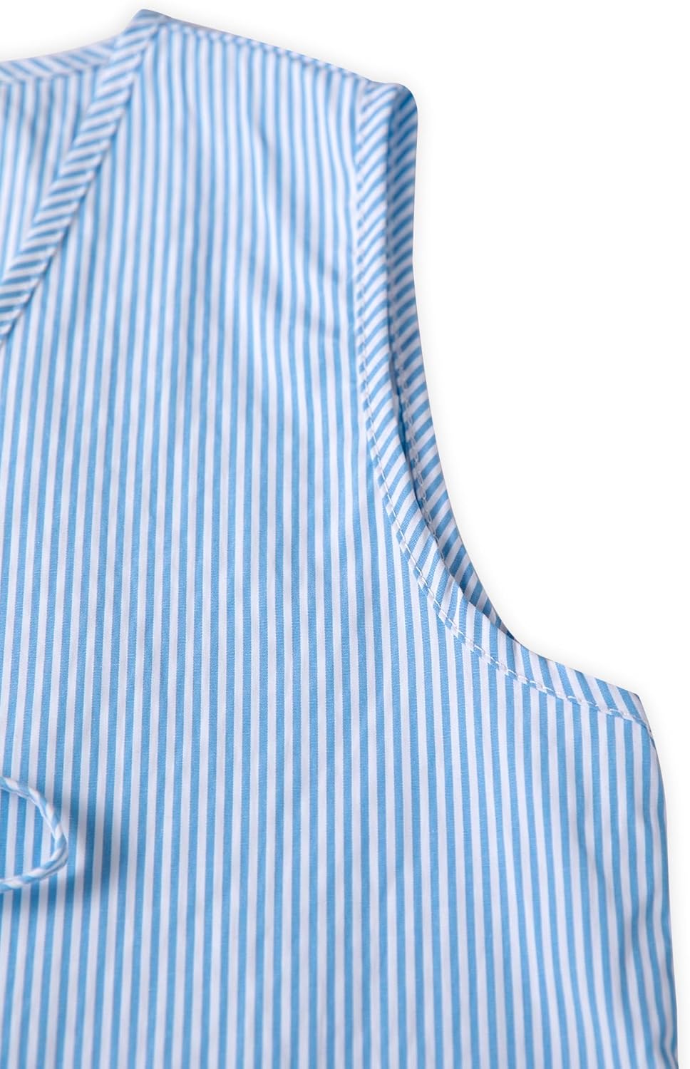 Remidoo Women's Striped 2 Piece Sets Sleeveless Tie Front Crop Tank Top Short Set Beach Outfits - Image 4