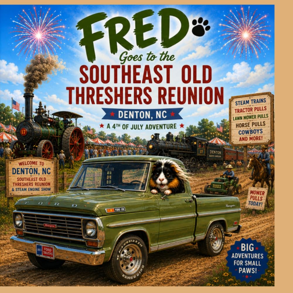 Fred goes to the Southeast Old Thresher's Reunion