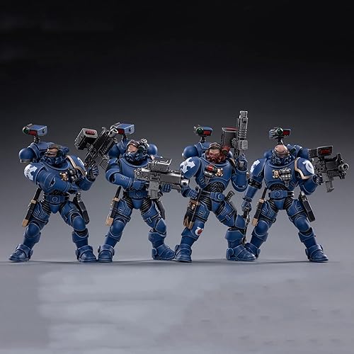 Miniatura 12 de Pipigirl Figuras de acción de soldado de licencia genuina 1/18, kits de modelos de guerrero extremo militar militar de 4 pulgadas