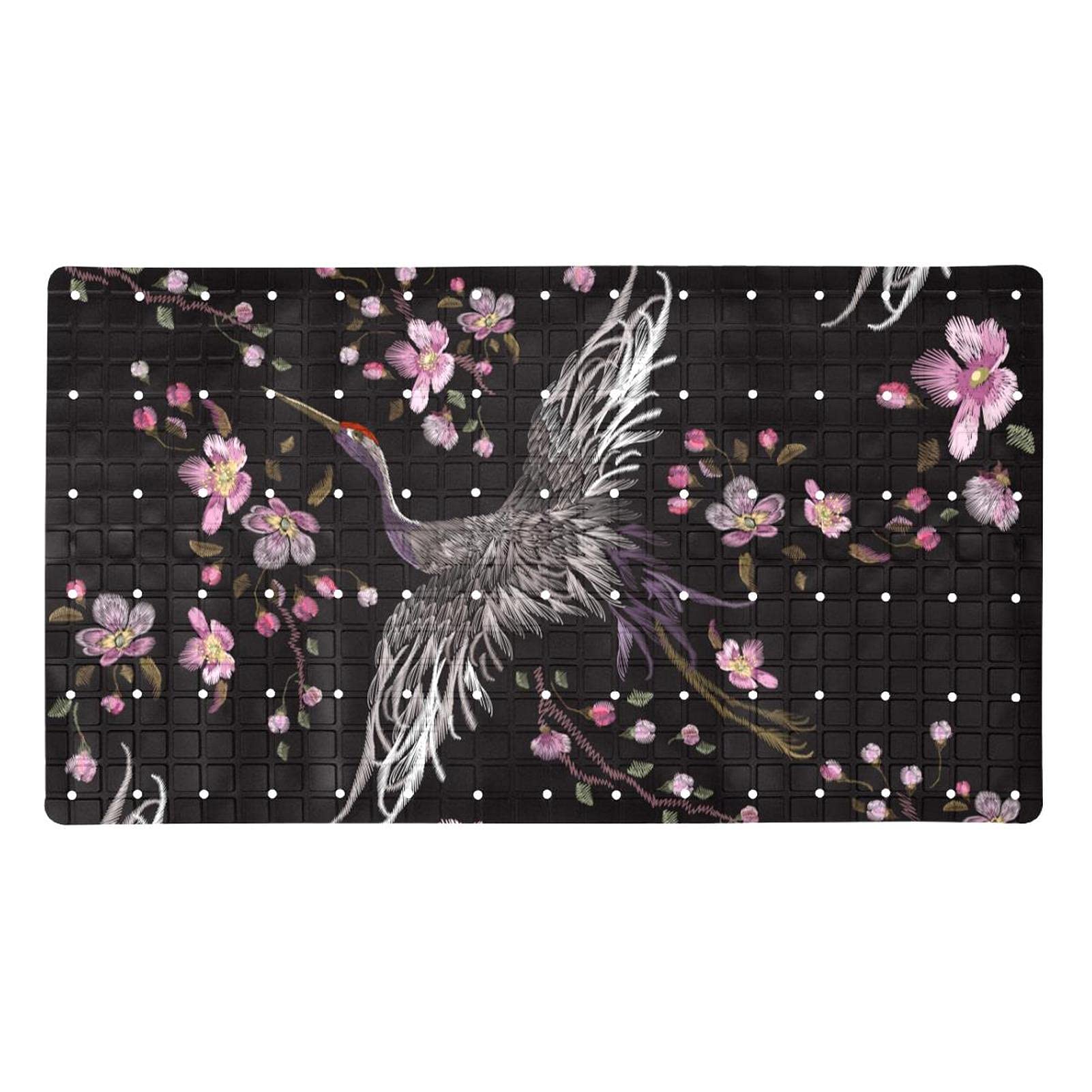 Tapis de bain pour enfants motif cerise pour douche sécurisée