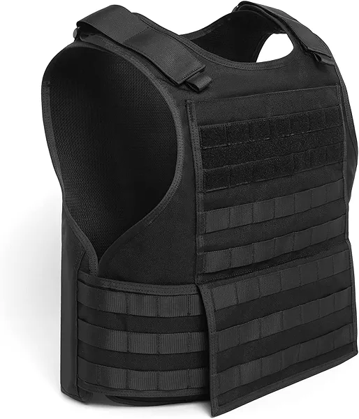 TACNEX Lightweight MOLLE Vest Heavy Duty Nylon Adjustable Weighted Workout Vest for Men Women Classic