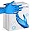 PEIPU Nitrile Disposable Gloves(Large, 50-Pack)Powder Free, Cleaning Service Gloves, Latex Free