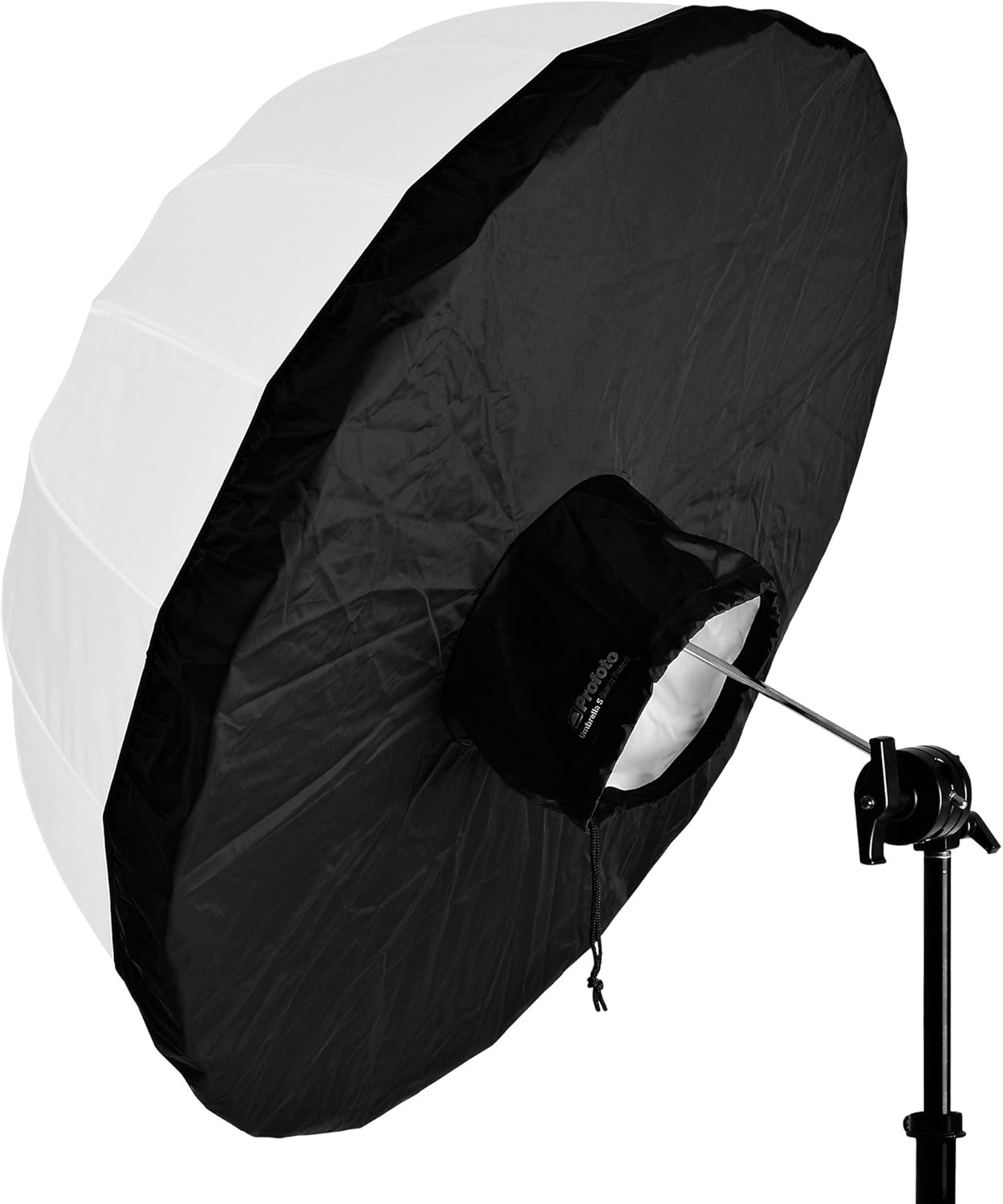 Profoto 34" Small Umbrella Backpanel, Fits 33" Small Translucent Umbrellas, White Inside, Black Outside