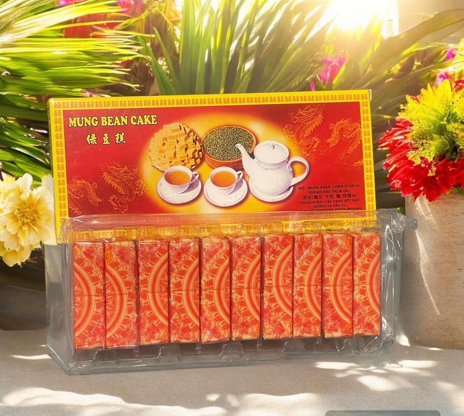 Amazon.com: 2 Packs - Mung Bean Cake - Banh Dau Xanh - 10 Oz per