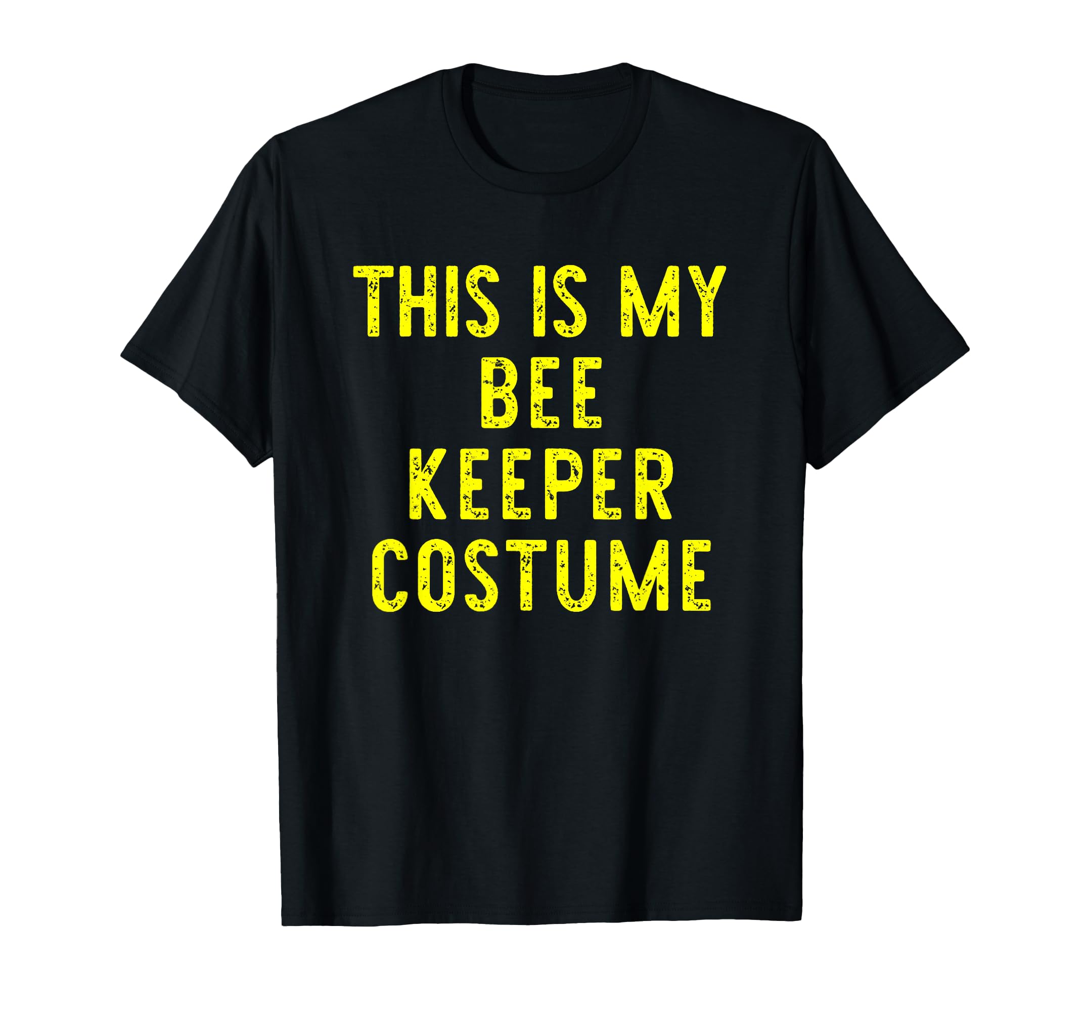 This Is My Bee Keeper Halloween Costume Lazy Easy BeeKeeper T-Shirt
