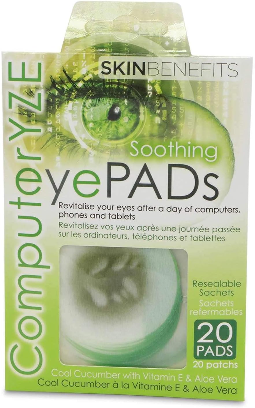 Computer Eyes - Cool Cucumber Eye Pads