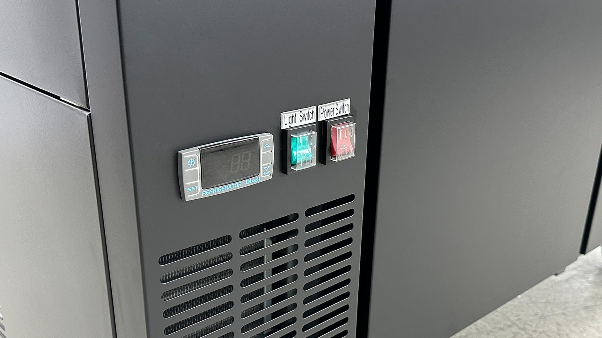 Elite Kitchen Supply Beer Keg Dispenser Kegerator, Commercial Etl Fridge 2 Tap 2 Half Barrels Brew Cooler, 2 Half Keg, 1 Tower Black 48" W on Fridge.com - View 5