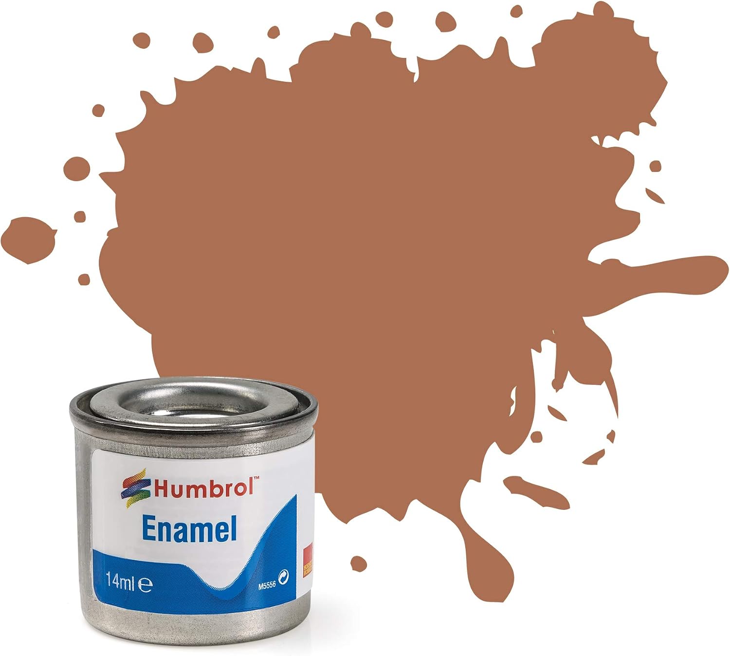 Humbrol AA1314 119 Light Earth Matt - 14ml Enamel Paint