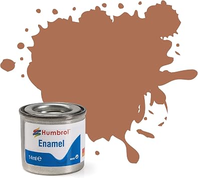 Humbrol AA1314 119 Light Earth Matt - 14ml Enamel Paint