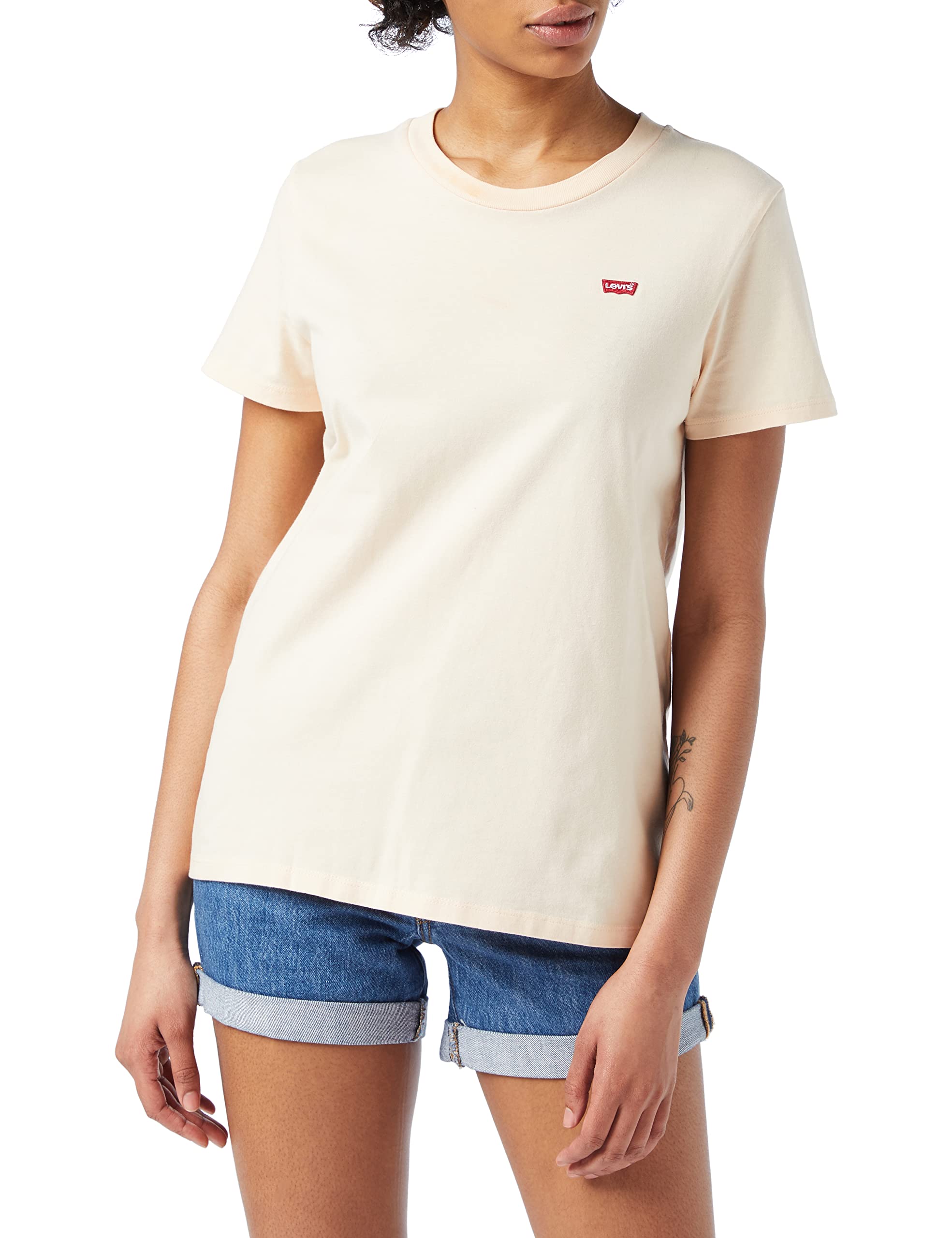 Levi'sWomen's The Perfect Tee T-Shirt, Core Chesthit Logo