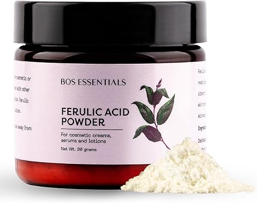 Miniatura 2 de Polvo de ácido ferúlico puro  Estabiliza la vitamina C  para uso en cremas y sueros de bricolaje