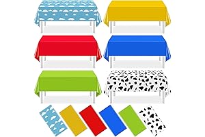 Toy Story Plastic Tablecloth - Blue Sky and White Clouds