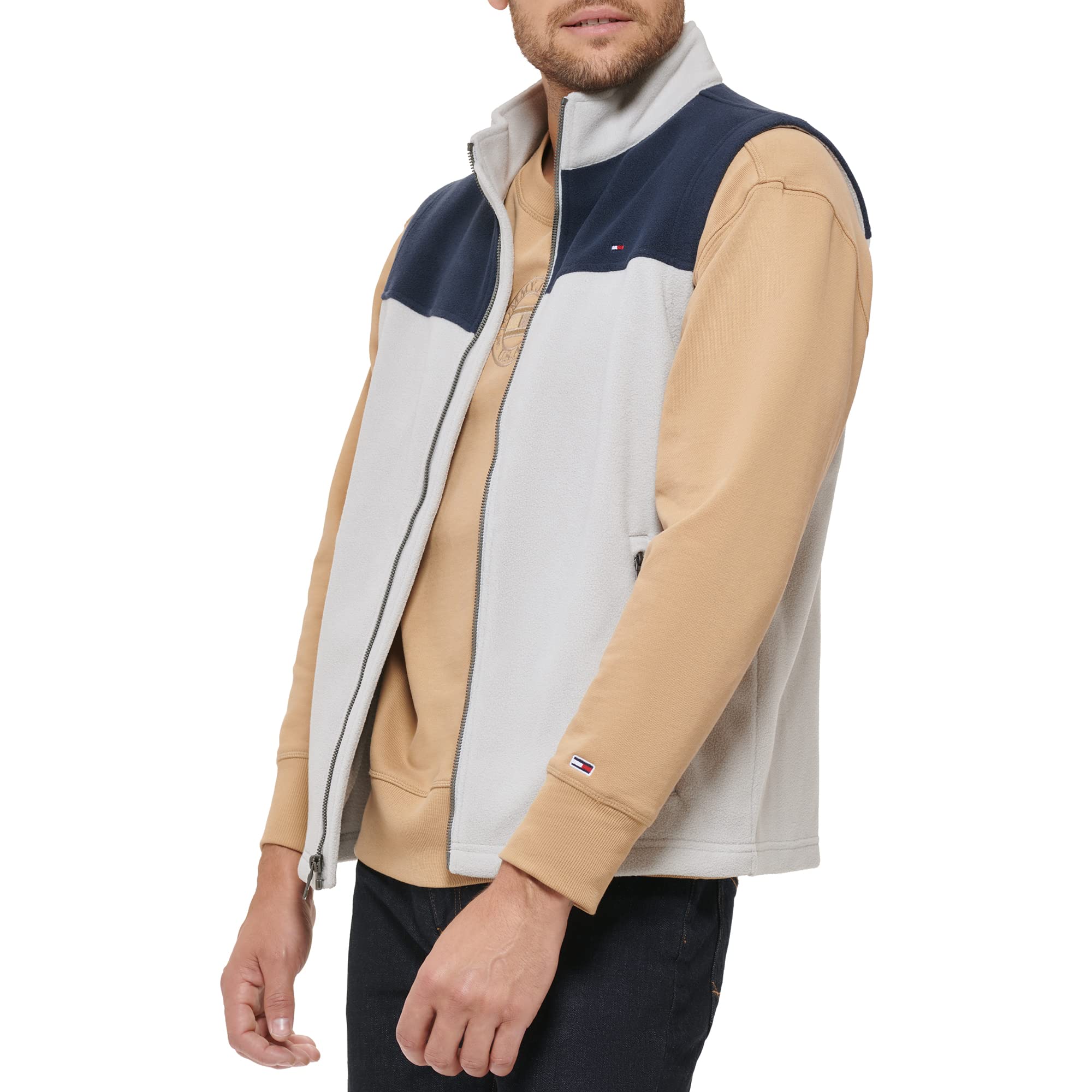 Tommy Hilfiger Polar Fleece Vestpolar Chaleco De Forro Polar.polar Fleece Weste Gilet in pile Uomo