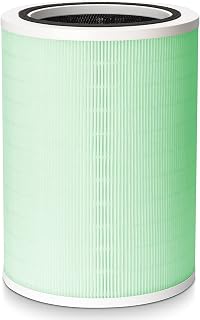 【Official Authentic】 RENPHO Air Purifier Replacement Filter for R-M003, 4-Stage Filtration System, Upgraded HEPA Filter for Pet, Allergies, PM2.5, smokers, dust, R-M003-F1