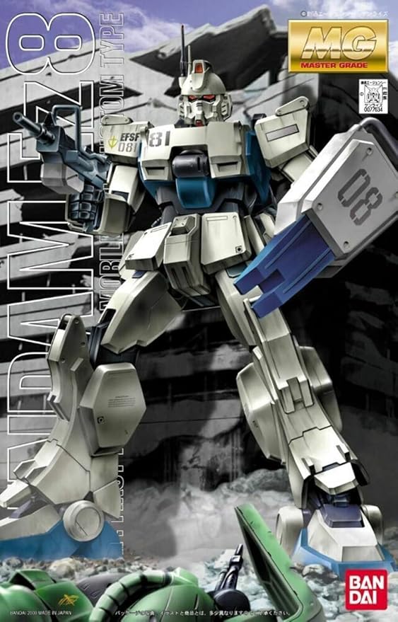 Bandai Hobby Gundam Ez8 MG 1/100 Model Kit miniatura 5