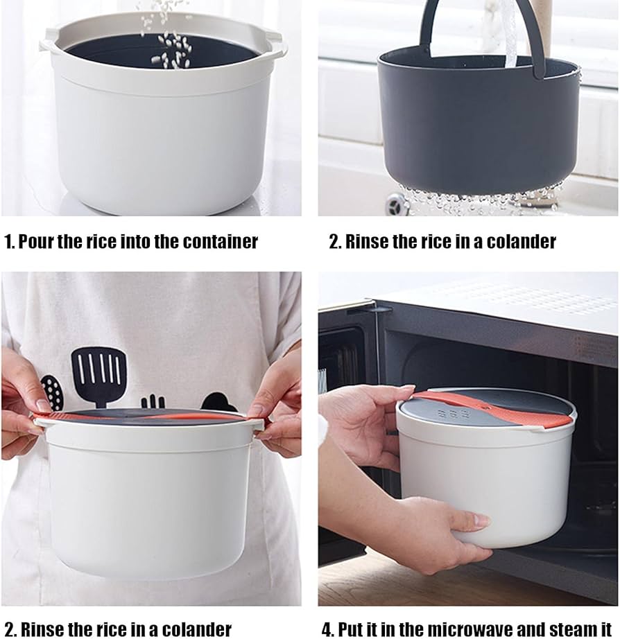 Amazon | 電子レンジ調理器 ご飯メーカー 電子レンジライスクッカー Amazon | 電子レンジ調理器 ご飯メーカー 電子レンジライスクッカー