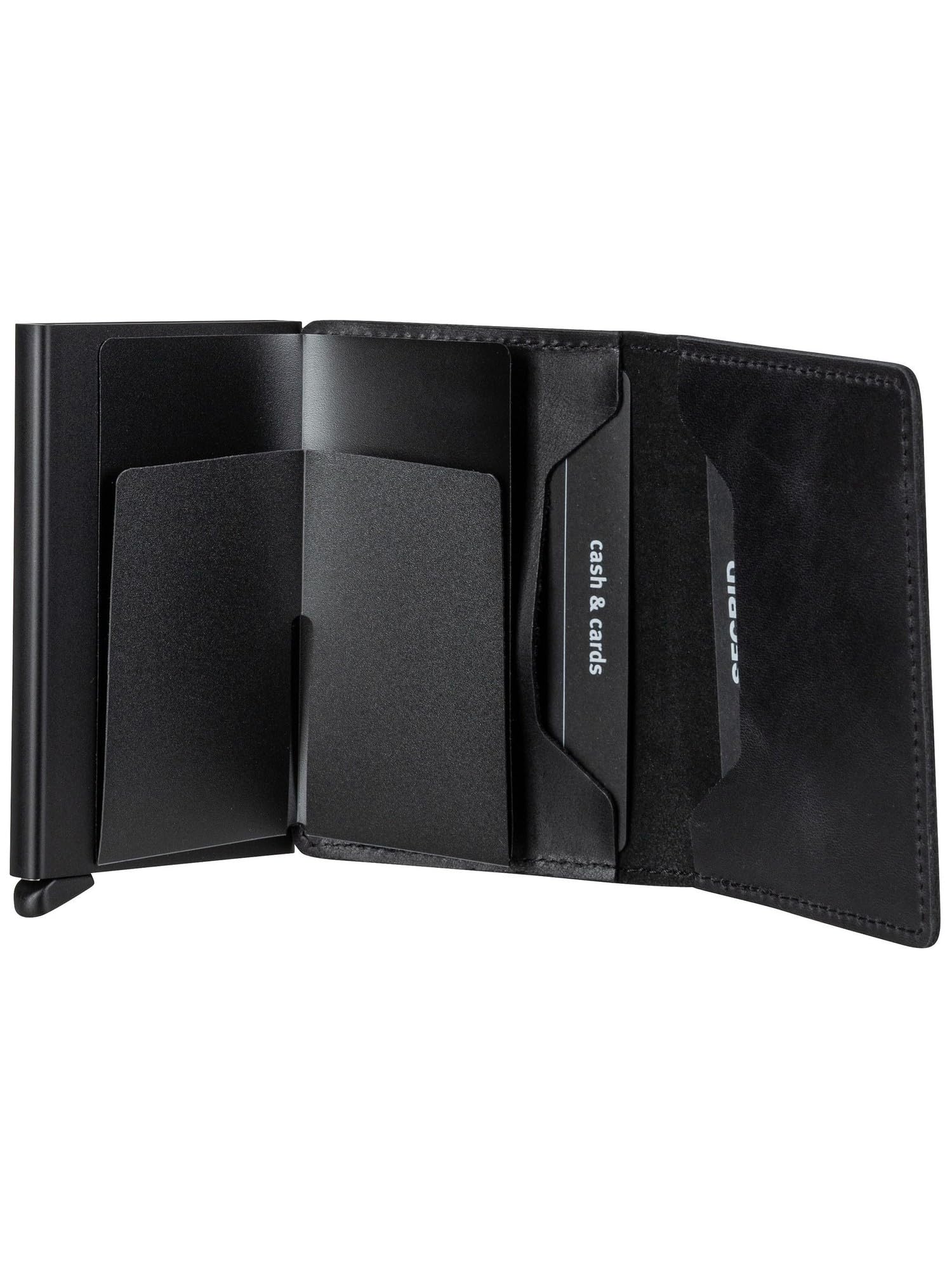 Secrid Unisex Slimwallet Reisezubehör-Kartenhalter im Umschlagformat, Black