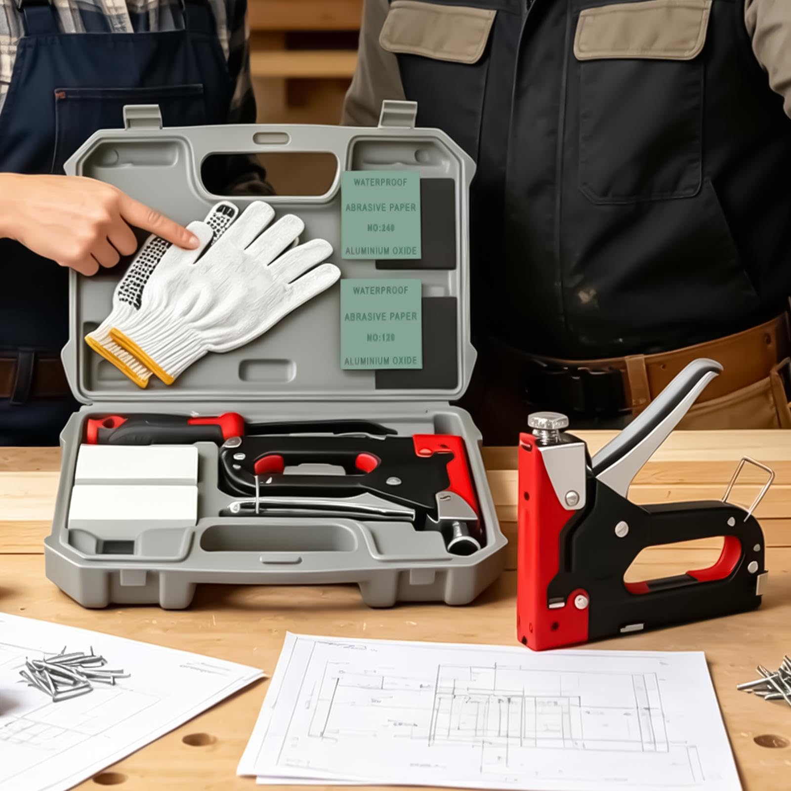 Estrattore Chiodi Kit Rimuovi Graffette per Legno