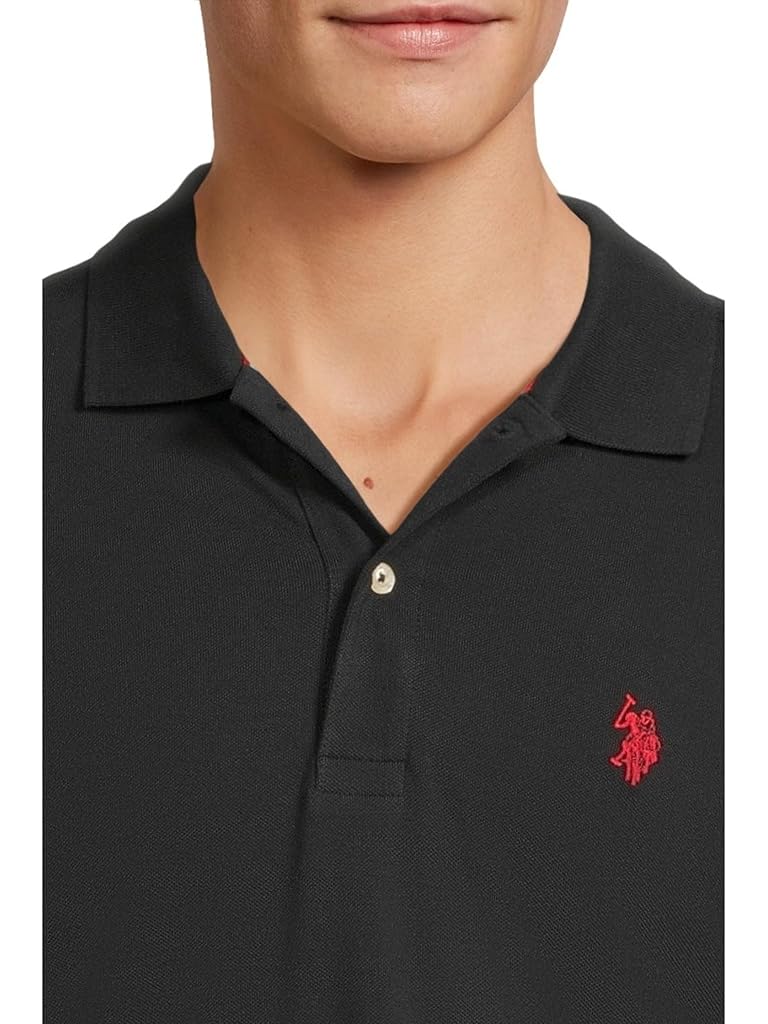 U.S. POLO ASSN. Slim Fit Solid Pique Polo Shirt