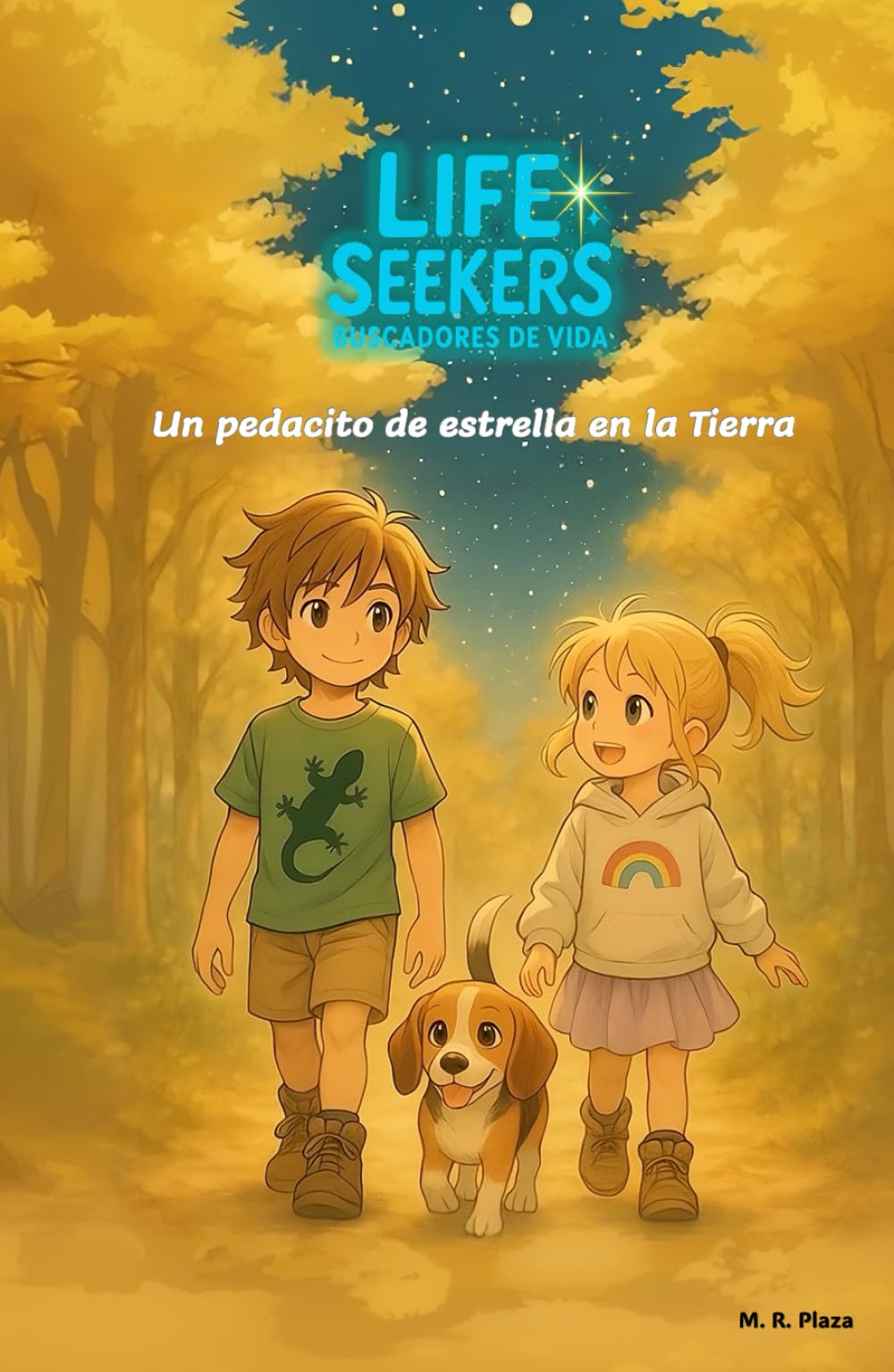 Un pedacito de estrella en la Tierra: Cuento ilustrado de ciencia y curiosidad para niños (Edición Exploración) (LIFE SEEKERS)