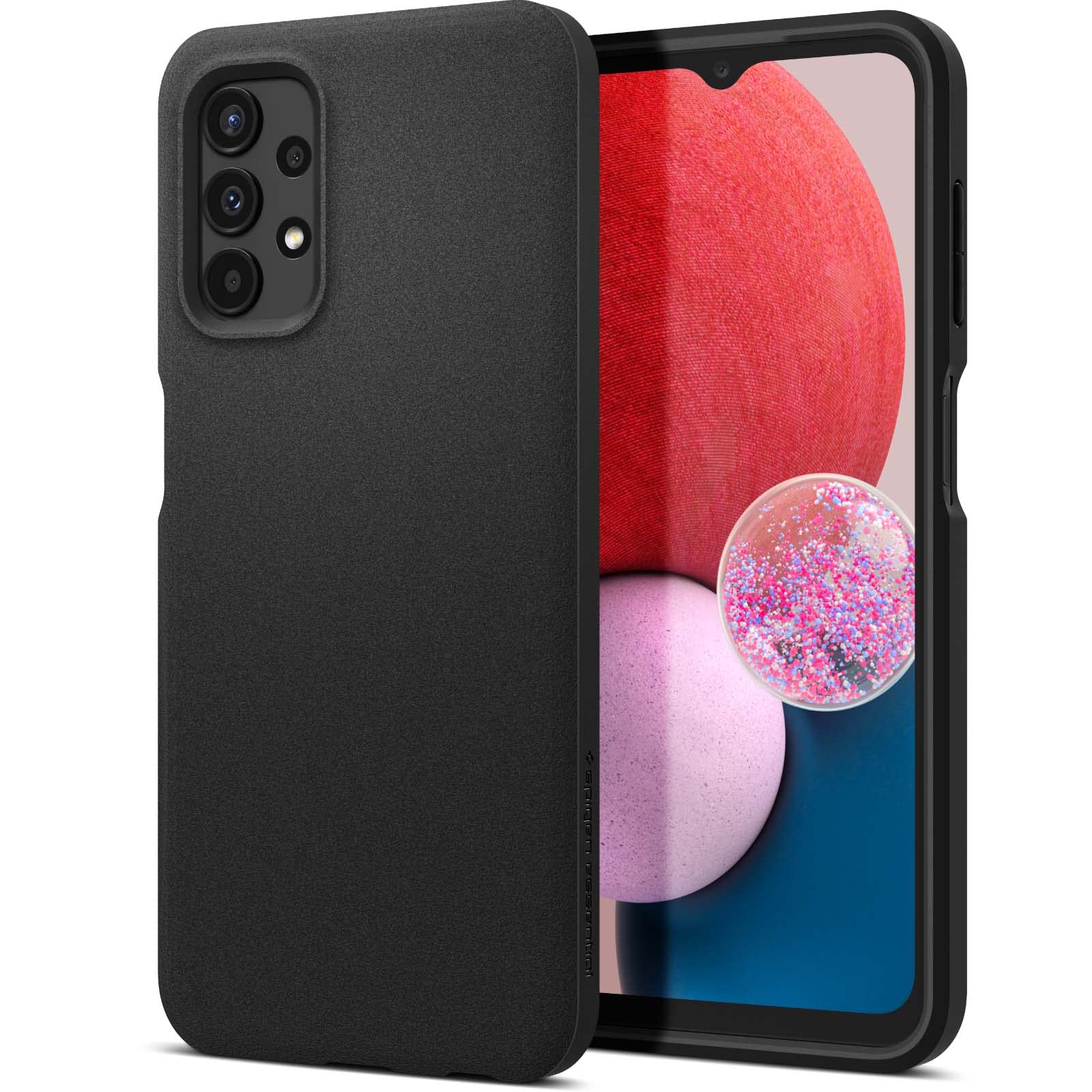 Spigen Essential Sand Blast Case for Samsung Galaxy A18/A17/M17/F17, Black — Amazon image 13