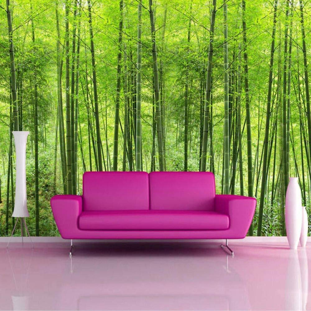 Natur Landschaft Grn Bambus Wald Tapete 3D Fototapete fr Wnde Wohnzimmer  TV Sofa Hintergrund Wanddekorationen fototapete 3D Tapete effekt Vlies  wandbild Schlafzimmer-400cm280cm : Amazon.de: Baumarkt