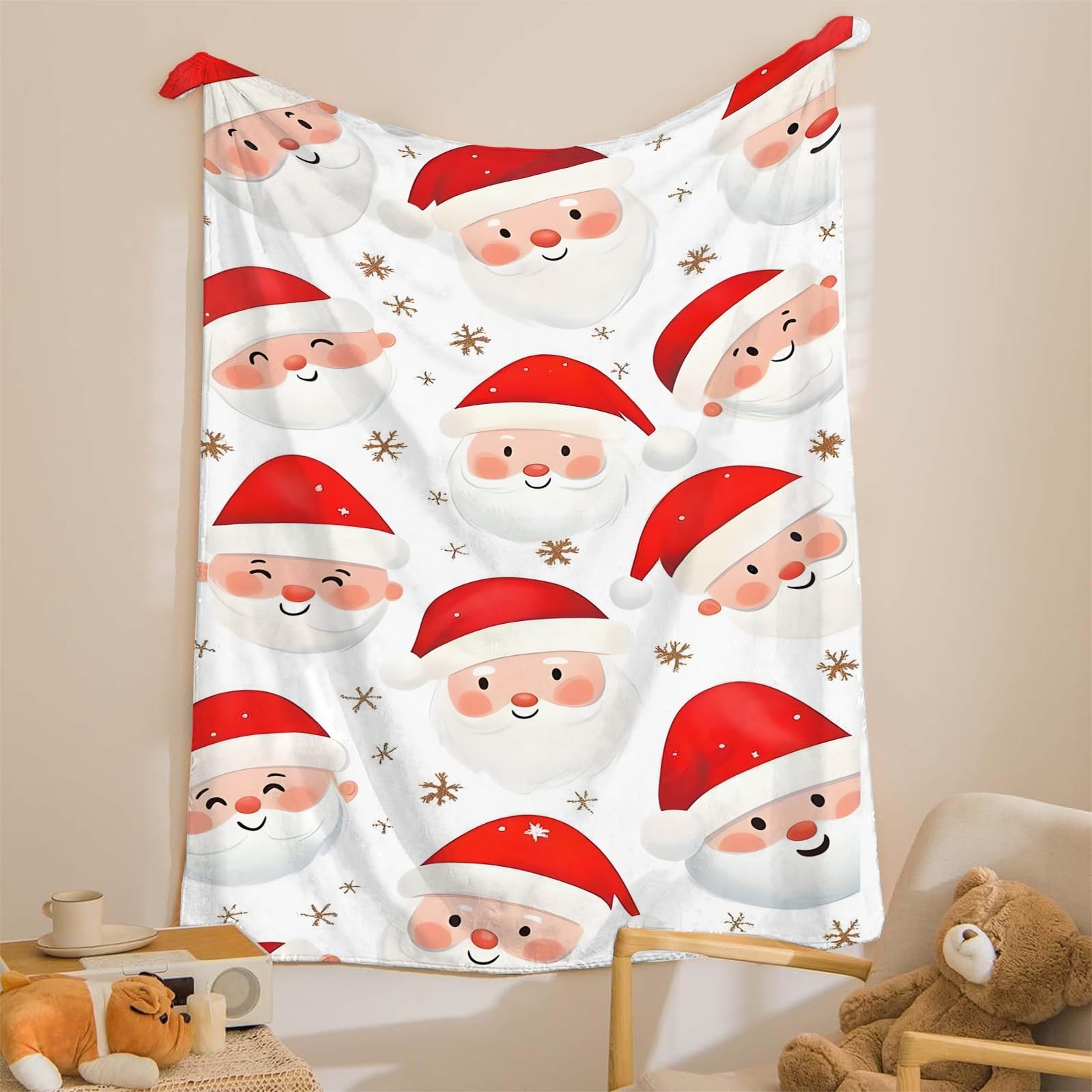 Koc śnieżynka koc na łóżko dla niemowląt koc na łóżko pojedyncze ciepło miękki koc flanelowy 180 x 200 cm na wszystkie pory roku
